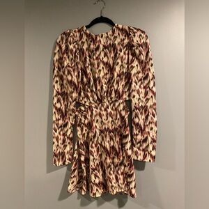 PrettyLittleThing Multicolored Long Sleeve Printed Romper
